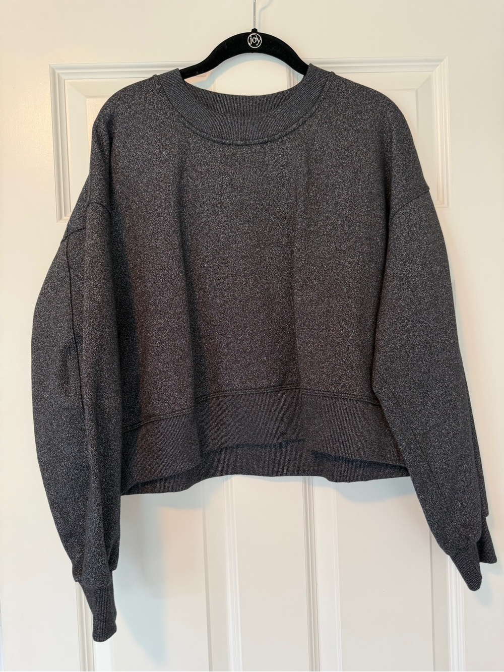 Lululemon Black Sparkle Sweatshirt